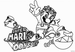 Super Mario Odyssey Coloring Pages to Print Funny Super Mario Odyssey Coloring Pages Clipart Free