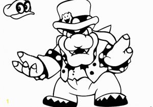Super Mario Odyssey Coloring Pages to Print Super Mario Odyssey Coloring Pages Bowser Free Printable