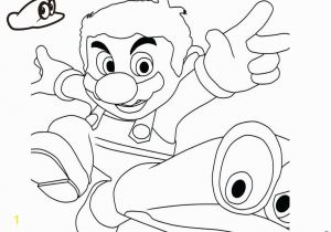 Super Mario Odyssey Coloring Pages to Print Super Mario Odyssey Coloring Pages Running Super Mario