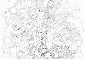 Super Smash Bros Ultimate Characters Coloring Pages Smash Brothers Coloring Pages Coloring Home