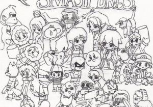 Super Smash Bros Ultimate Characters Coloring Pages Super Smash Bros Coloring Pages Coloring Home