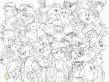 Super Smash Bros Ultimate Characters Coloring Pages Super Smash Brothers Coloring Pages Coloring Home