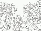 Super Smash Bros Ultimate Characters Coloring Pages Super Smash Brothers Coloring Pages Free Printable