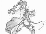 Super Smash Bros Ultimate Coloring Pages Robin Super Smash Brothers Coloring Page Super Fun Coloring