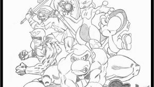 Super Smash Bros Ultimate Coloring Pages Super Smash Bros Coloring Pages