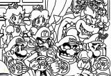 Super Smash Brothers Coloring Pages 4590 Mario Free Clipart 21