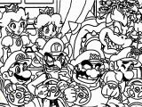 Super Smash Brothers Coloring Pages 4590 Mario Free Clipart 21