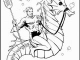 Superdog Coloring Pages Aquaman From Justice League Coloring Page