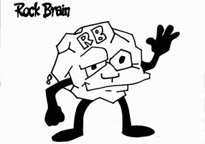 Superflex Coloring Pages Rock Brain Coloring Page Team Unthinkables Superflex social