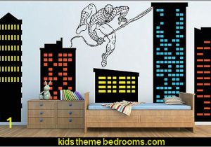 Superhero Cityscape Wall Mural Wall Free Clipart 111