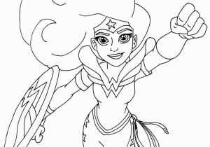 Superhero Girl Coloring Pages Free Printable Super Hero High Coloring Page for Wonder Woman More