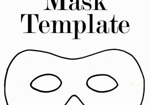 Superhero Mask Coloring Page Printable Halloween Mask Templates A Superhero Mask