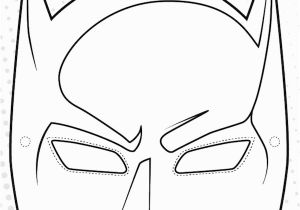 Superhero Mask Coloring Page Robin Masks Colouring Pages
