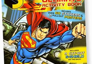 Superman Jumbo Coloring and Activity Book Bendon Publishing Dc Ics Batman & Superman Coloring and Activity Book Super Set 6 Books Stickers Posters and More