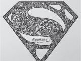 Superman Logo Coloring Pages Free Tbt ornament Superman Art original … Görüntüler Ile