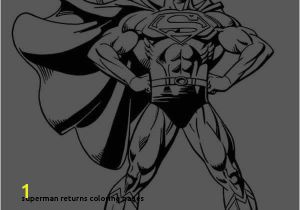 Superman Returns Coloring Pages 23 Superman Returns Coloring Pages