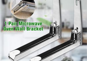 Support Mural Tv Wall Mount Us $16 01 Off Mtgather Stainless Support Frame Steel Foldable Stretch Shelf Rack Microwave Oven Wall Mount Bracket In Brackets From Home