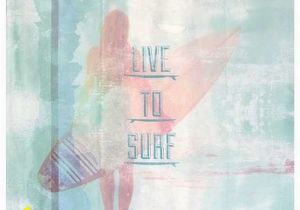 Surf themed Wall Murals Live to Surf Wall Mural Products