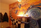Surf themed Wall Murals Ska Punk Fused with Surfing themed Bedroom Mural In 2019