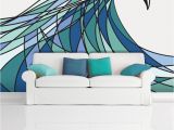 Surf Wave Wall Mural $350 Power Waves Wall Mural Decal Sticker Decani Ocean Wave