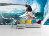 Surfing Wall Murals Custom Murals 3d Surfing Wallpapers House Decor Wall Paper