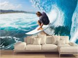 Surfing Wall Murals Custom Murals 3d Surfing Wallpapers House Decor Wall Paper