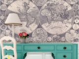 Swag Paper World atlas Map Wall Mural Found It at Wayfair World Map Wall Mural