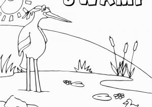 Swamp Animals Coloring Pages Free Tea Party Coloring Pages