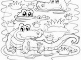 Swamp Animals Coloring Pages Lovely Crocodile Coloring Pages Coloring Pages