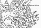 Swear Word Coloring Pages Printable Free Free Swear Word Coloring Pages for Adults