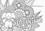 Swearing Coloring Pages Printable Free Swear Word Coloring Pages for Adults
