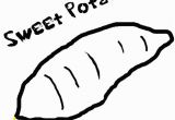 Sweet Potato Coloring Page Sweet Potato Coloring Page & Coloring Book