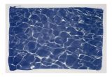 Swimming Pool Wall Murals Swimming Pool Water Reflection Limited Edition Cyanotype