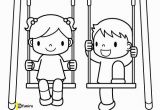Swing Set Coloring Page 26 Best Boyama KitabÄ±m Images On Pinterest