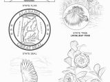 Symbols Of the Usa Coloring Pages Alabama State Symbols Coloring Page