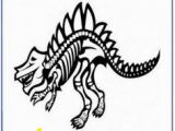 T Rex Skeleton Coloring Page 16 Best Dinosaur Coloring Pages Images