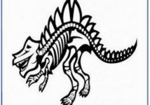 T Rex Skeleton Coloring Page 16 Best Dinosaur Coloring Pages Images