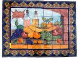 Talavera Murals Bodegon Clay Talavera Tile Mural