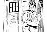 Tardis Printable Coloring Pages Doctor who Coloring Pages Coloring Home