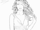 Taylor Swift Black and White Coloring Pages Free Taylor Swift