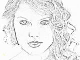 Taylor Swift Black and White Coloring Pages Free Taylor Swift