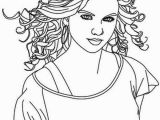 Taylor Swift Black and White Coloring Pages Taylor Swift is Country Singer Coloring Page Color Luna