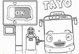 Tayo the Little Bus Coloring Pages Tayo the Little Bus Coloring Pages