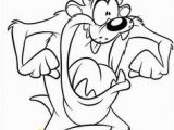 Taz Cartoon Coloring Pages 185 Best Taz Images On Pinterest