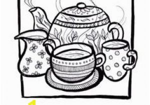 Tea Kettle Coloring Page 410 Best Free Adult Colouring Pages Images On Pinterest