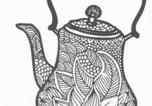 Tea Kettle Coloring Page 467 Best Coffee Tea Coloring Pages for Adults Images On Pinterest