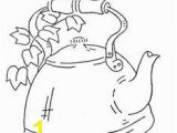 Tea Kettle Coloring Page 91 Best to Color Food & Household Stuff Images On Pinterest