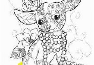 Teacup Chihuahua Coloring Pages Day Of the Dead Coloring Pages Dogs Sugar Skull Chihuahua