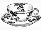 Teacup Coloring Pages to Print Teapot Coloring Page Printable