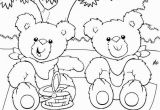 Teddy Bear Picnic Coloring Pages Teddy Bear Picnic Colouring Pages Bell Rehwoldt